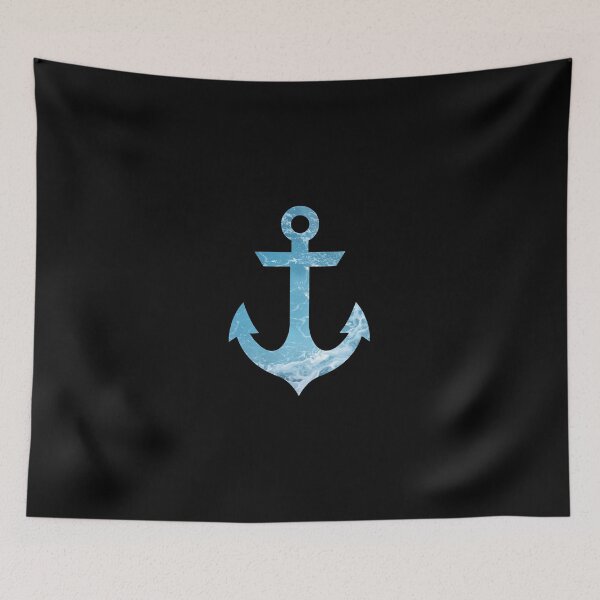 Item preview, Blue Sea Nautical Anchor designed and sold by Passion-For-Sea.