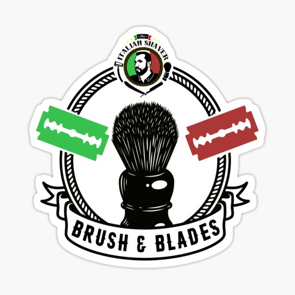 Item preview, Brush and Blades Black designed and sold by ItalianShaver.
