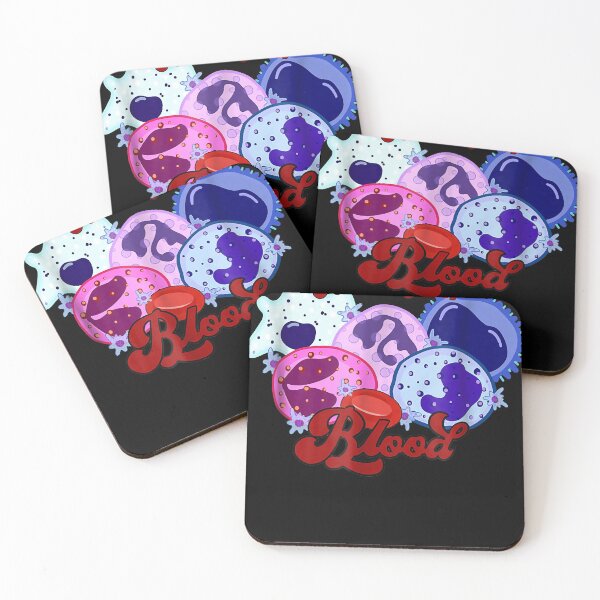 Item preview, Cartoon blood cell designed and sold by antonyopa.