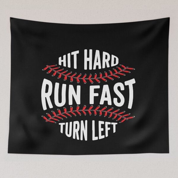 Item preview, hit hard run fast turn left  designed and sold by reedbull.