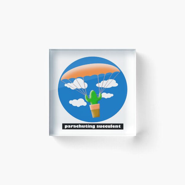 Item preview, Succulent parachuting designed and sold by Xdelacra.
