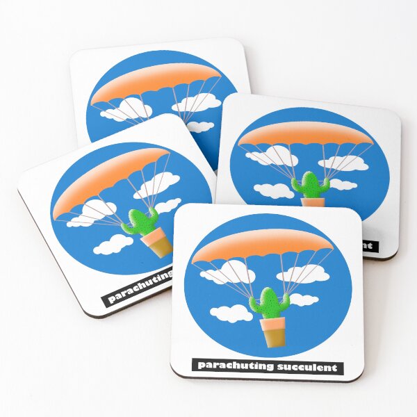 Item preview, Succulent parachuting designed and sold by Xdelacra.