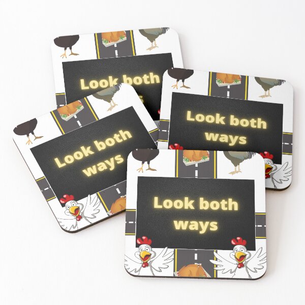 Item preview, look both ways designed and sold by Highhocreations.