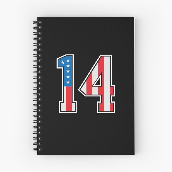 Item preview, 14 American Classy Numbers fourteen United States Flag designed and sold by Urosek.
