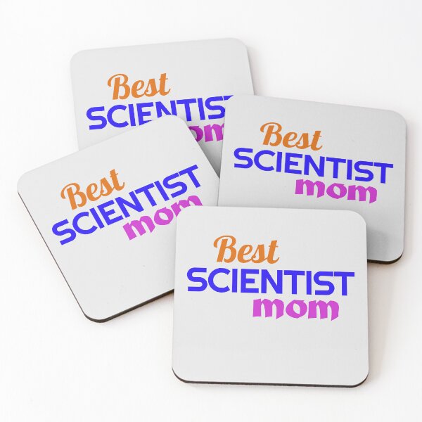Item preview, Best Scientist Mom, mother's day for women in science (dark version) designed and sold by TalesOfScience.