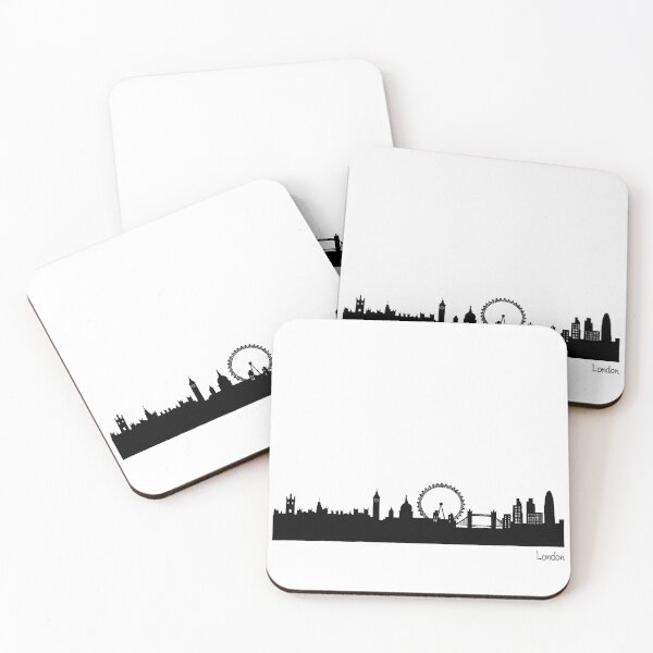 Aperçu de l'œuvre Skyline Londres (Grande-Bretagne) créée et vendue par Anartsketch.