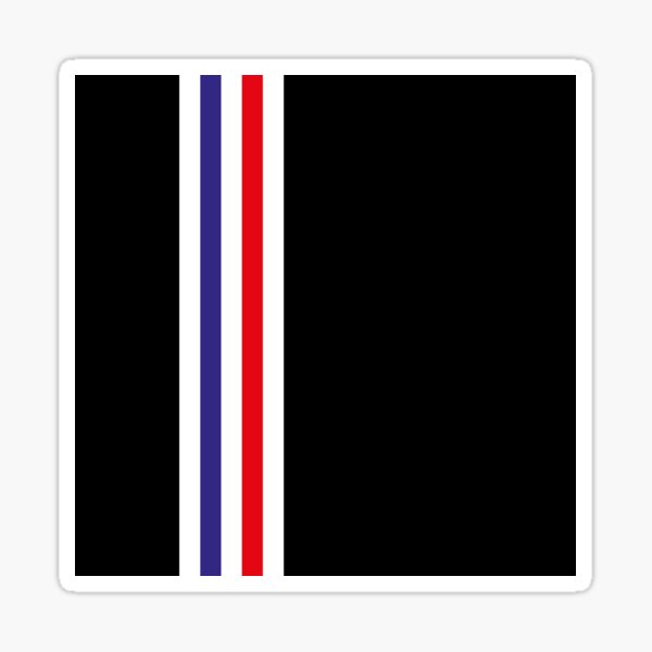 Easy Rider Stripes Sticker