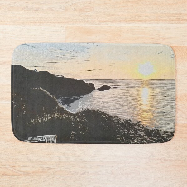 Item preview, Watermouth bay, devon coast designed and sold by TrippyEarth.
