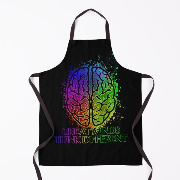 Item preview, Great Minds Think Different - Splatter - Rainbow designed and sold by jc007.
