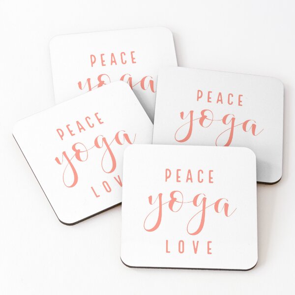 Item preview, Peace yoga love teacher yoga life namaste  designed and sold by Tropical Blood.
