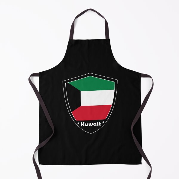 Item preview, Kuwait Flag Badge designed and sold by Gina-Driada.