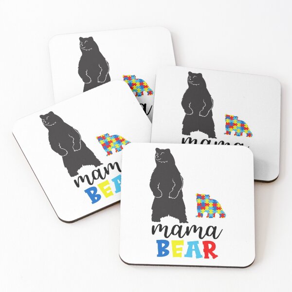 Item preview, Mama Bear, Autism Awareness designed and sold by AnsDesigns.