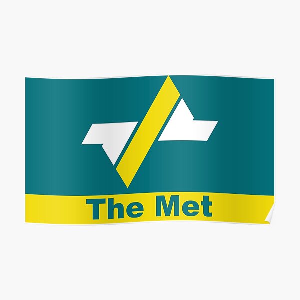 The Met Melbourne Posters Redbubble