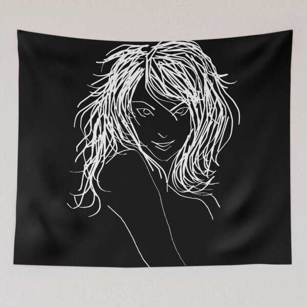 Item preview, Girl with wild hair designed and sold by Fulgenl.