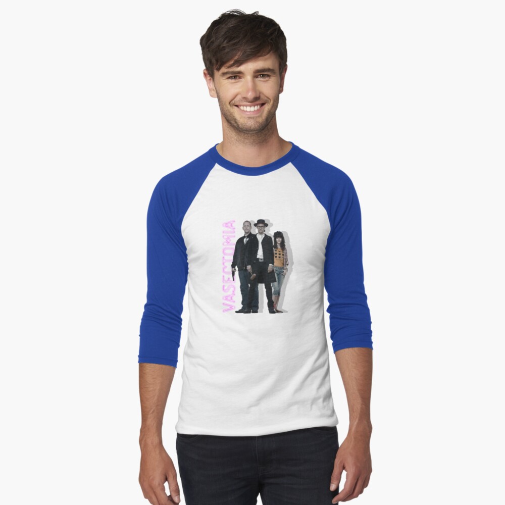 Aperçu de l'œuvre T-shirt baseball manches ¾ créée et vendue par WUFilms.