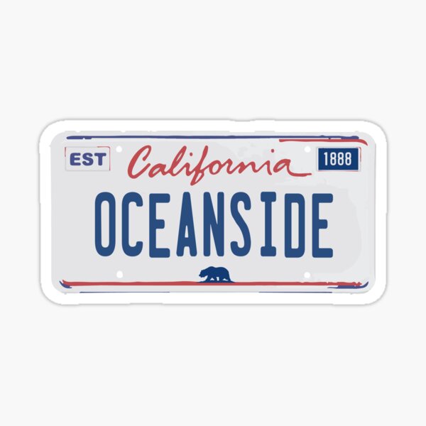 Item preview, Oceanside - California. designed and sold by America Roadside..
