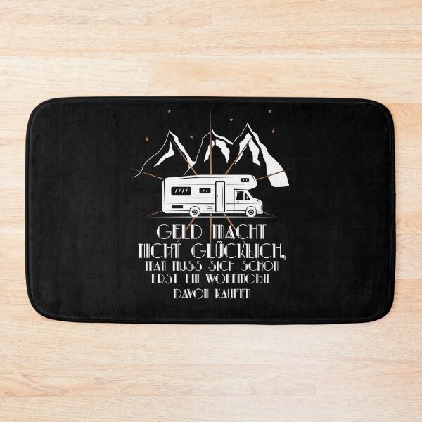 Item preview, Camping Tour Caravan Money Does Not Make Happy designed and sold by AOCreativeProd.