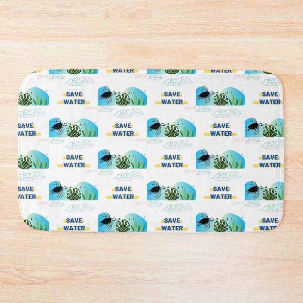 Item preview, Save Water designed and sold by Little Art Gallery.
