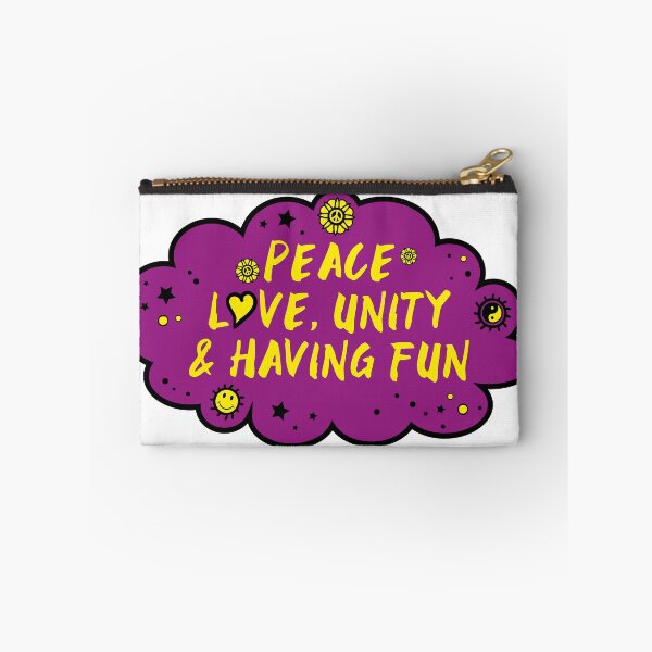 Item preview, Peace Love Unity & Having Fun designed and sold by metrodesignuk.