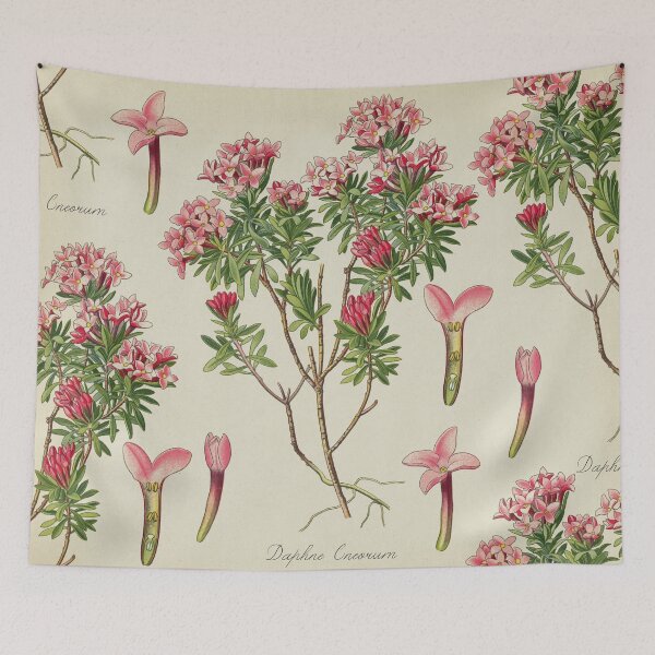 Item preview, Pink Flowers, Daphne designed and sold by LeAllureVintage.