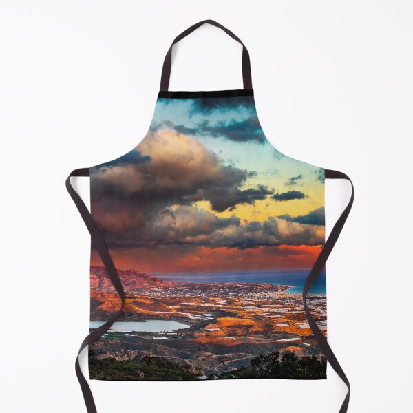 Item preview, Ierapetra, the dam and the greenhouses designed and sold by Hercules Milas.