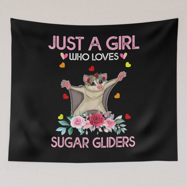 Aperçu de l'œuvre Sugar Glider Lover Juste une fille qui aime les planeurs en sucre créée et vendue par manidala.