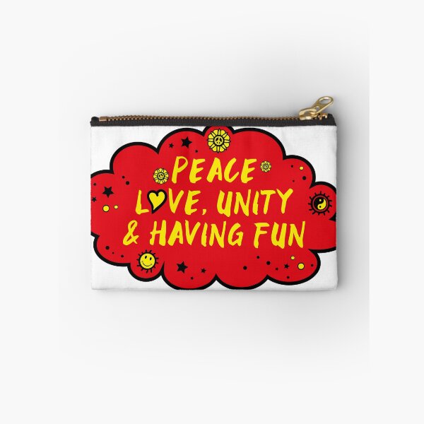 Item preview, Peace Love Unity & Having Fun designed and sold by metrodesignuk.