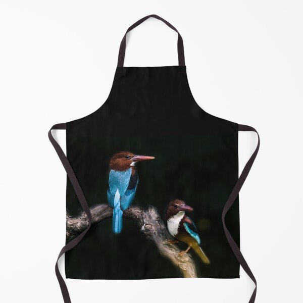 Item preview, Two White-throated kingfisher designed and sold by LaGalleria-BNS by Moses Benson Gallery.