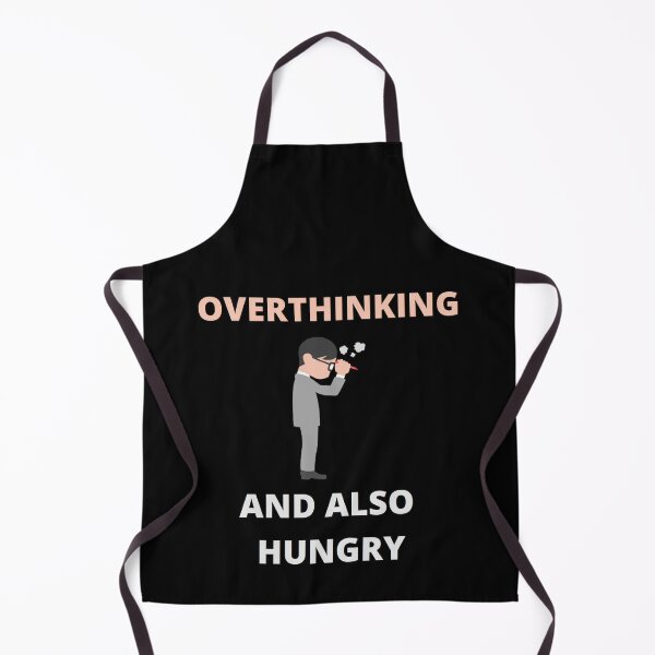 Item preview, Overthinking and also hungry designed and sold by zareworks.