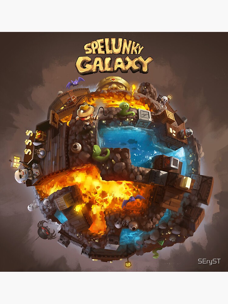 Spelunky Galaxy by SEryST