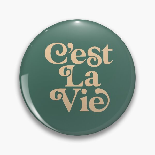 Item preview, C'est La Vie designed and sold by MotivatedType.