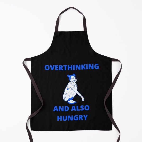 Item preview, Overthinking and also hungry designed and sold by zareworks.