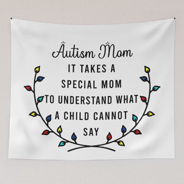 Item preview, Autism Mom Quote designed and sold by AnsDesigns.