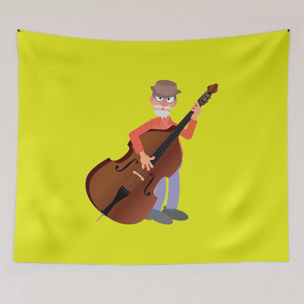 Item preview, Old Man Playing Cello designed and sold by iTrending.