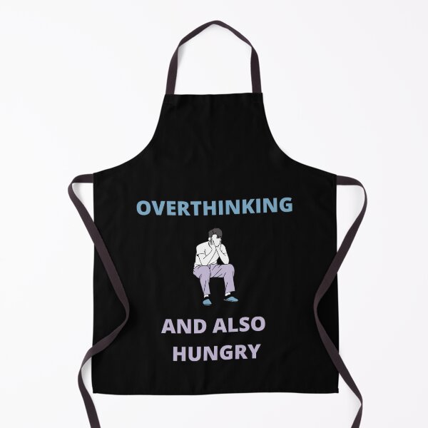 Item preview, Overthinking and also hungry designed and sold by zareworks.