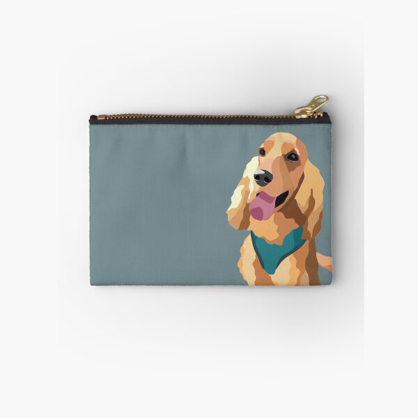 Item preview, Golden Show Cocker Spaniel Dog Portrait Digital Illustration designed and sold by sherylwylie.