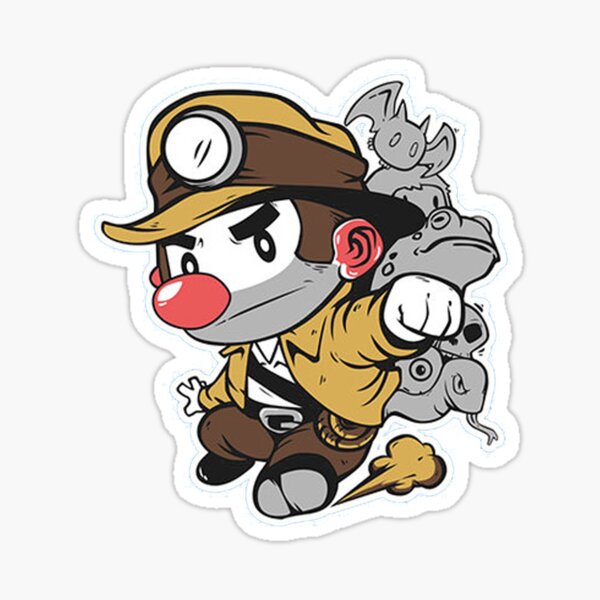 Spelunky Sticker