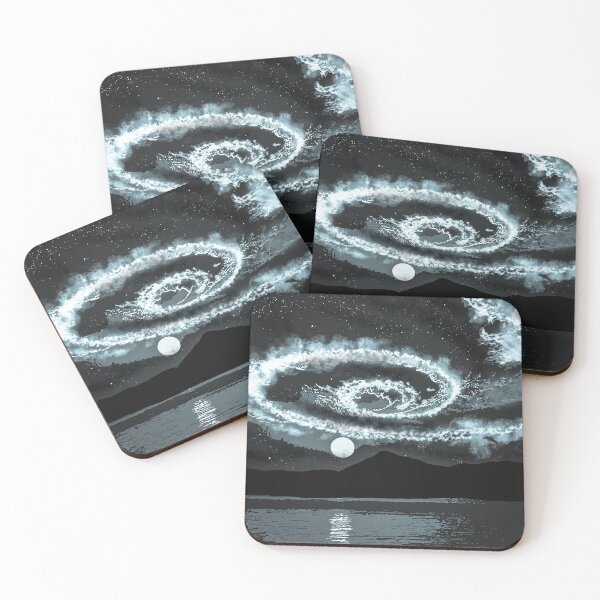 Item preview, starry night sky over the ocean designed and sold by Catherine  Milchard.