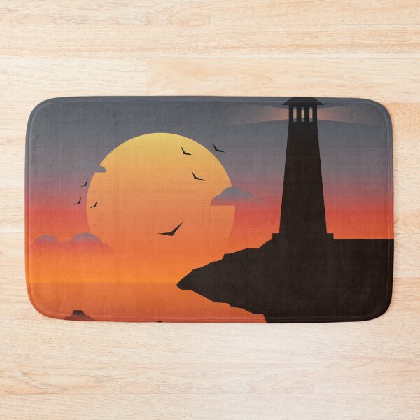 Item preview, Lighthouse at Sunset designed and sold by AnsDesigns.
