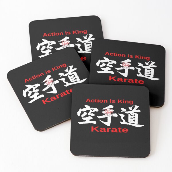 Item preview, Karate, Action is King - Shotokan Art - Martial Arts Design designed and sold by Zanshin-Art.