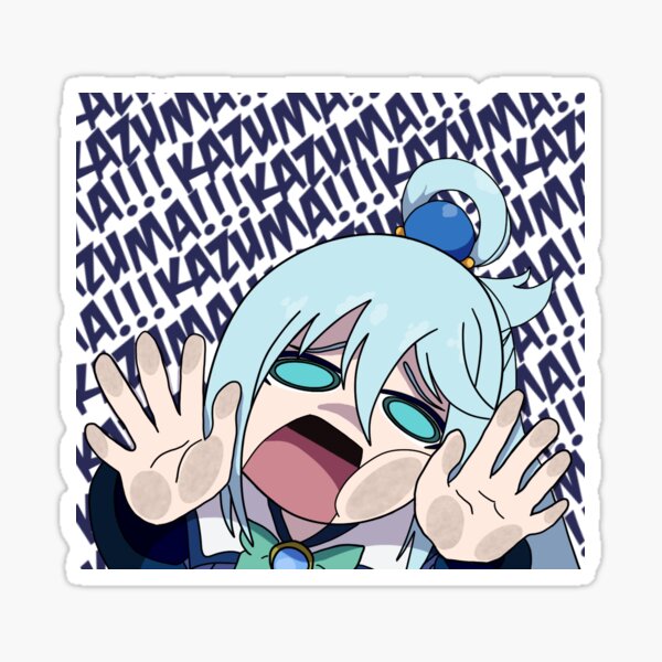 Konosuba Kazuma Gender Equality Quote Sticker for Sale by TheOtakuZone