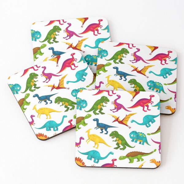 Item preview, colourful dinosarus designed and sold by Arinom.