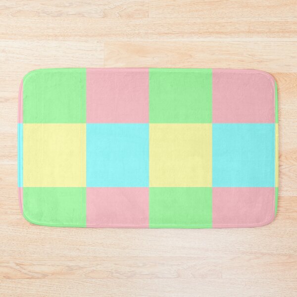 Item preview, Checkered pattern, colorful design, endless pattern, Quilted Patterns, Kawaii Pink designed and sold by bubbley2021.