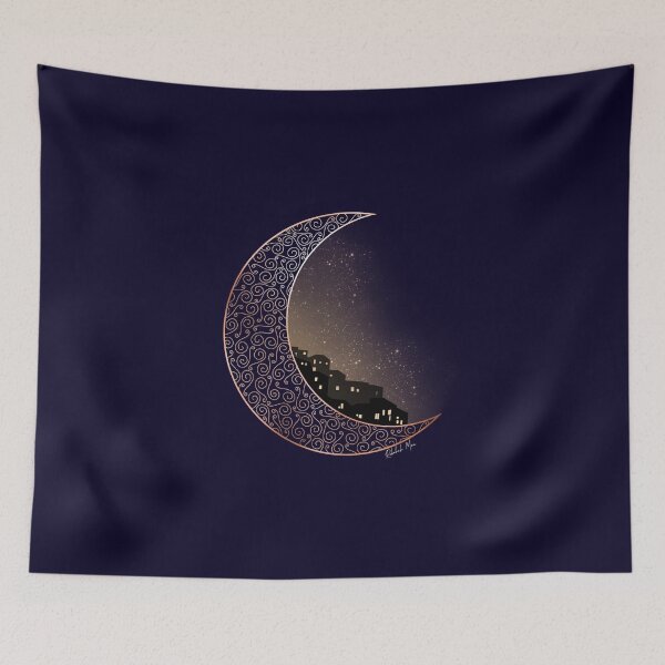 Item preview, Lunar Living Moon Design designed and sold by Rebekah Mae.