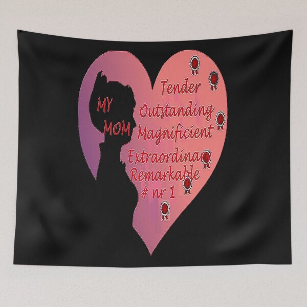 Item preview, SILHOUETTE OF NR 1 MOM  MOTHERS DAY, ARTY MOM MOTHERSDAY, Bohemian Mothersday Stepmom , Super Mom Super Wife Mothersday designed and sold by Adri Barnard.