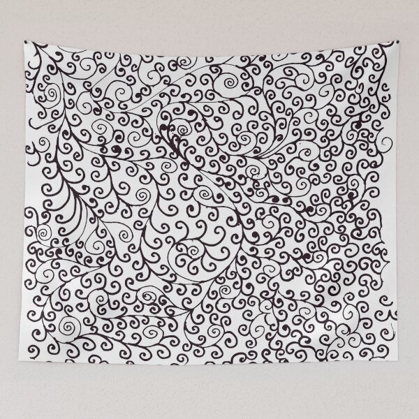 Item preview, Hand Drawn Branches Pattern designed and sold by fahadabu.