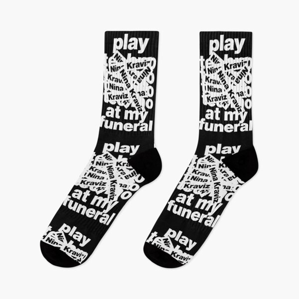 Item preview, Play Techno Music Nina Kraviz at my funeral Rave designed and sold by elhefe.