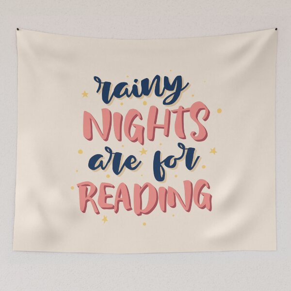 Item preview, Rainy nights are for reading designed and sold by MamSelle.