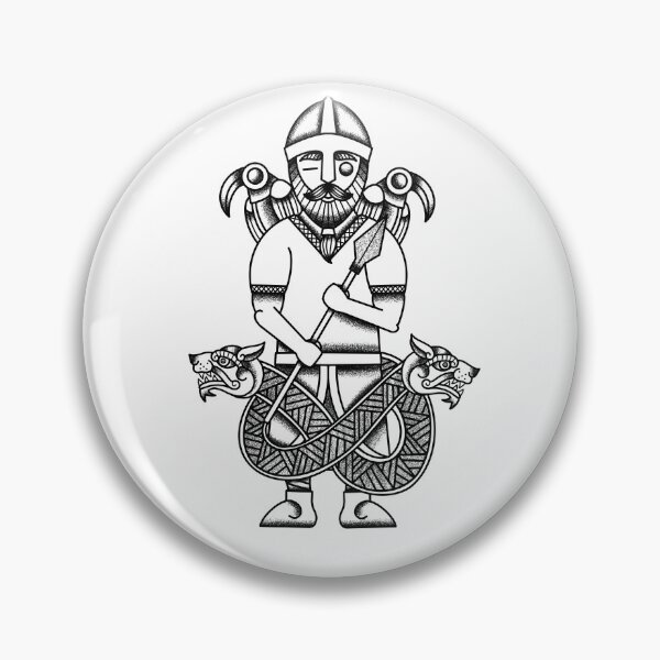 Item preview, Odin designed and sold by Heathensofyorks.