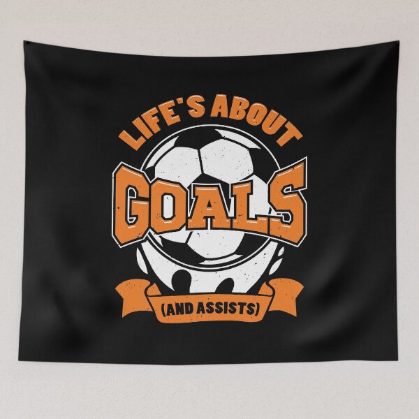 Item preview, Life's About Goals And Assists Soccer Player Gift designed and sold by Marcid95.